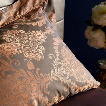 兩用被床包組 / 奢華天絲緹花系列 / 雙人特大6X7尺 / 拉菲庄園