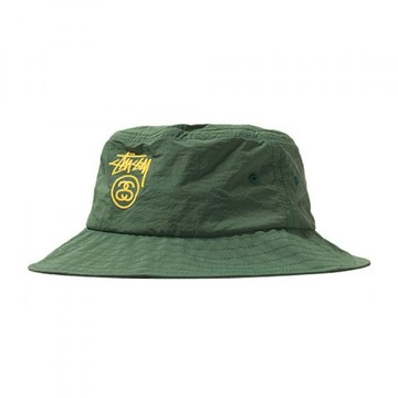 《Urban當天出貨》 STUSSY漁夫帽 機能輕量 防潑水 刺繡logo 漁夫帽 登山 防曬 好摺疊收納 釣魚 露營