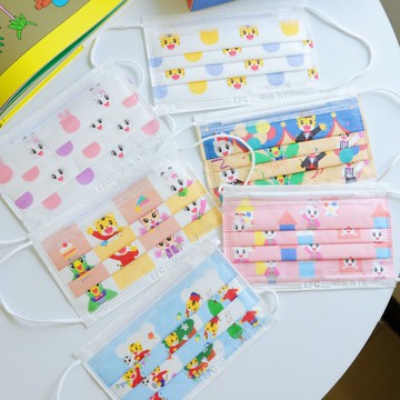 《しましまとらのしまじろう》正版授權 東野 可愛巧虎島兒童醫療口罩 每盒10片入 台灣製造