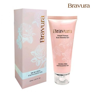 【廠商直送】柏薇菈玫瑰精油去角質凝膠100ml