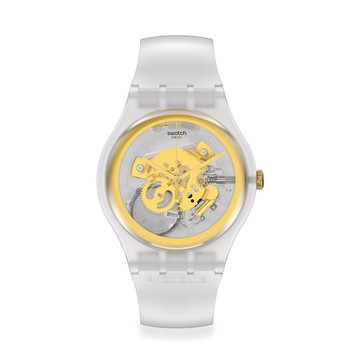 Swatch MY TIME 經典手錶/男錶/女錶/瑞士製造 SVIZ102-5300 (41mm)【官方旗艦店】