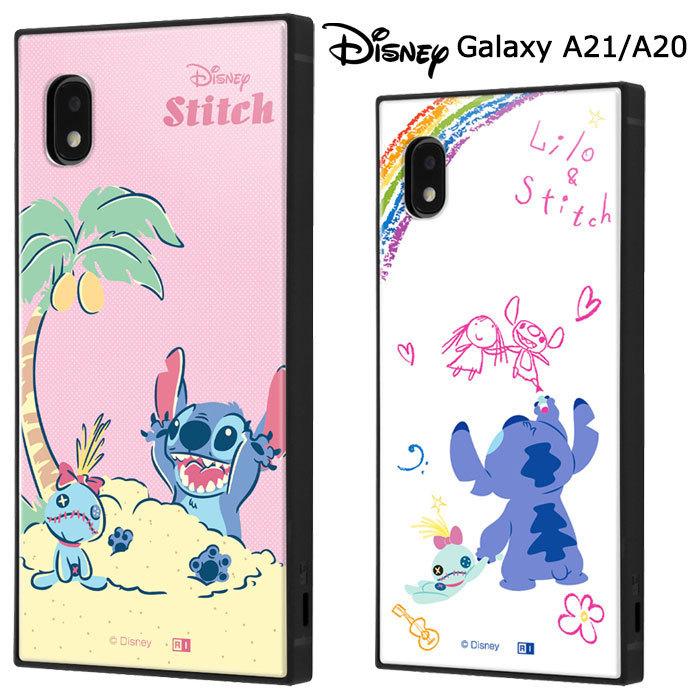 GalaxyA21 GalaxyA20 ディズニー リロ＆スティッチ スクエア 耐衝撃 ケース ギャラクシー Galaxy A21 A20  SC-42A SC-02M SCV46 スマホケース スマホカバー 通販 LINEポイント最大0.5%GET LINEショッピング