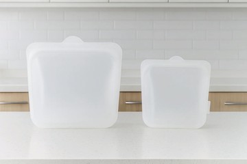 【綠印生活】矽膠食物保鮮袋2入組｜可重複使用・保鮮儲存