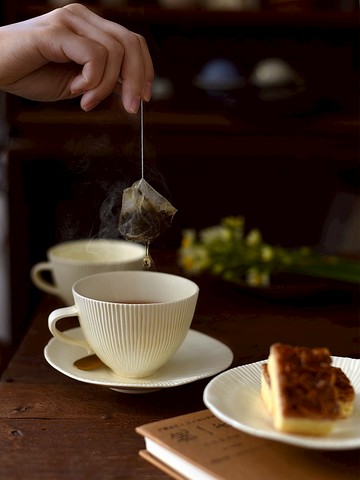 言己生活|景德鎮手藝人原創貝殼系列陶瓷230ml拿鐵咖啡杯水杯牛奶