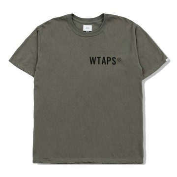 WTAPS 19SS LOGO TEE 軍綠 191PCDT-ST01S【逢甲 FUZZY】
