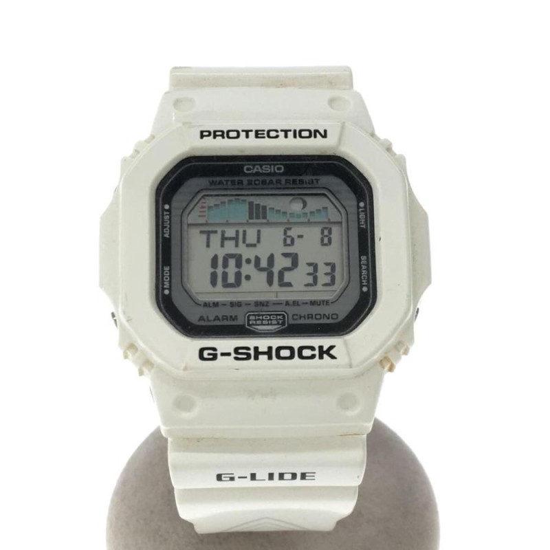 CASIO◇クォーツ腕時計・G-SHOCK/デジタル/WHT - デジタル