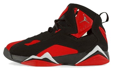 JORDAN TRUE FLIGHT BLACK RED