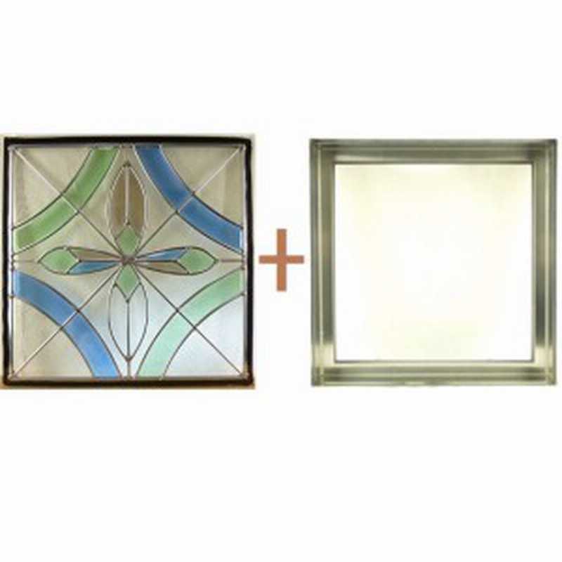 ステンドグラス ステンドガラス 飾り窓ハンドメイドデザインパネルsgsq427f 通販 Lineポイント最大1 0 Get Lineショッピング