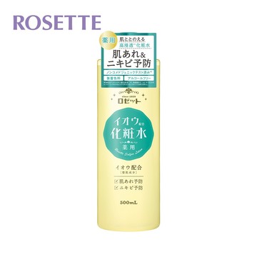 【ROSETTE 露姬婷】溫泉毛孔潔淨 控油 粉刺化妝水 500ml