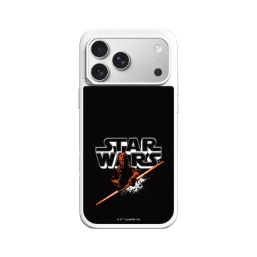 iPhone 17 Pro Max SolidX 白 - 迪士尼-星際大戰 Star Wars - 達斯魔-星際大戰Logo