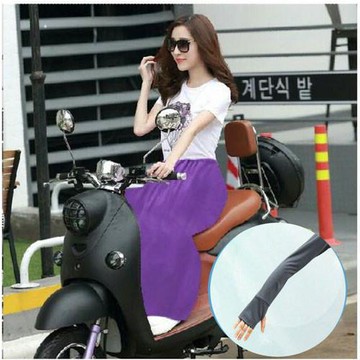 DOLEE這夏天不熱冰涼舒適袖套+防曬裙超值組