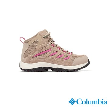 Columbia 哥倫比亞 女款- CRESTWOOD Omni-Tech 防水高筒登山鞋-棕色 UBL53710BN/IS