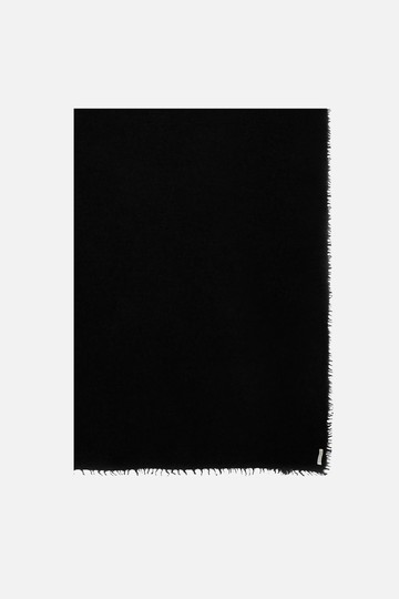 MIRROR IN THE SKY cashmere open-knit shawl Woman