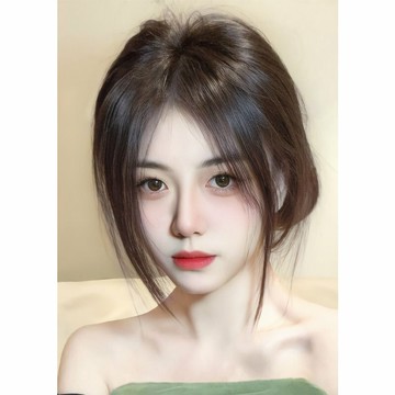 現貨+預購 假瀏海全真髮假髮補髮片-龍鬚八字瀏海女假髮2色74ka9【獨家進口】【米蘭精品】