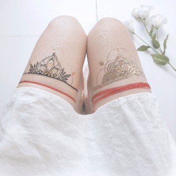 英國PAPERSELF 印度漢娜彩繪 Henna Gold 紋身貼紙