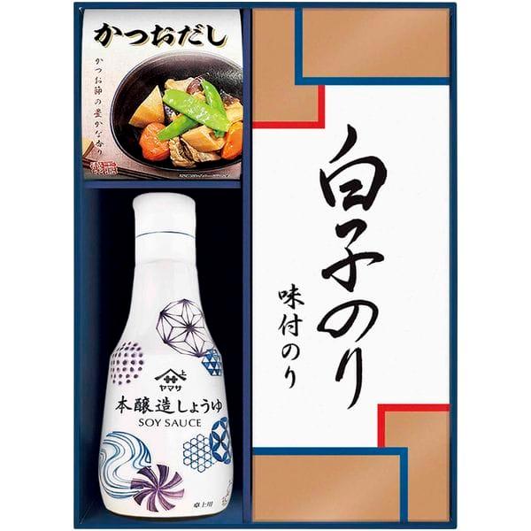 内祝い お返し のり 味付け海苔 白子のり 味のり お歳暮 2023 ギフト 調味料 出汁 醤油 セット IT-15 (30)