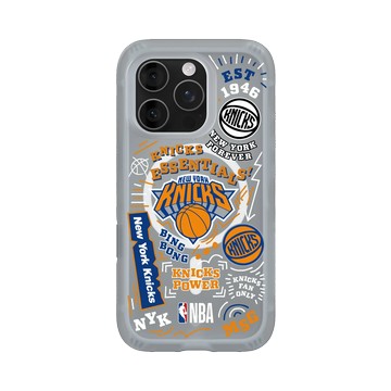 iPhone 16 Pro AirX 流變灰 - NBA - 塗鴉系列-紐約尼克 New York Knicks - Graffiti