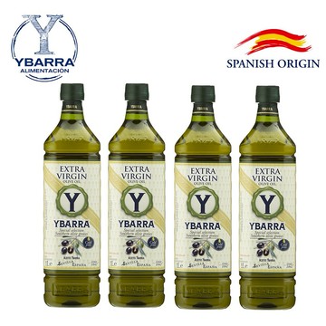 🎁新年送禮首選🎁【西班牙YBARRA 益百萊】特級冷壓初榨橄欖油 (1000mlx4瓶)｜魔羯座生日快樂｜生日禮物｜送禮｜禮盒