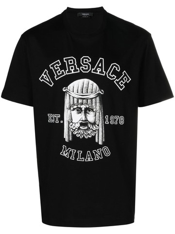 Versace Mask Print T-Shirt