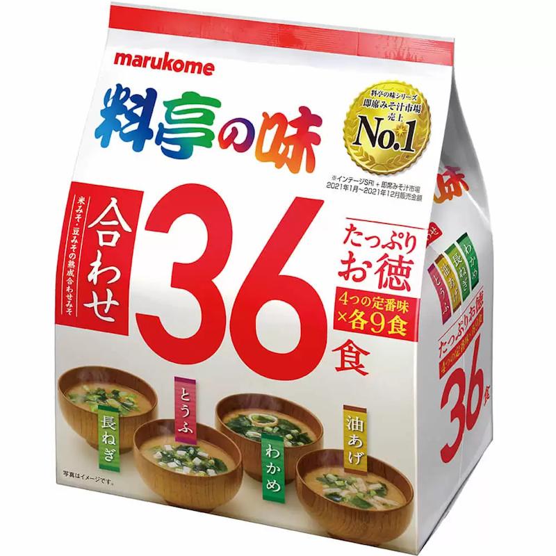 マルコメ たっぷりお徳 料亭の味 36食 648g×12個