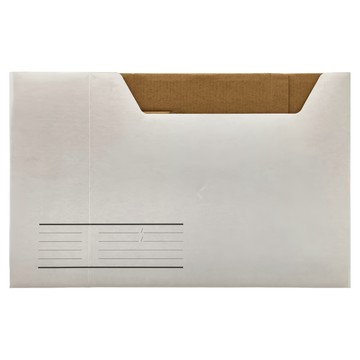 SHIMOYAMA 10cm面寬紙質隙縫分類文件收納盒  1個  單一顏色