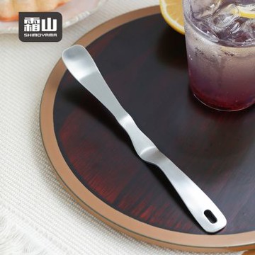 日本霜山 304不鏽鋼不沾桌果醬抹刀/包餡勺