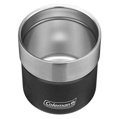 Coleman Sundowner Insulated Stainless Steel Rocks Glass with Slidable Lid,