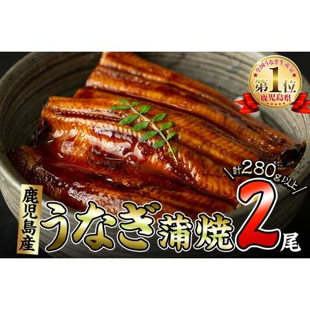 ふるさと納税 くすだ屋の極上うなぎ 2尾(140g×2)＜計280g以上＞ a3-147 鹿児島県志布志市