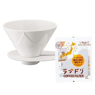 HARIO V60磁石01無限濾杯 附愛情白鴿濾紙/VDMU-02-CW