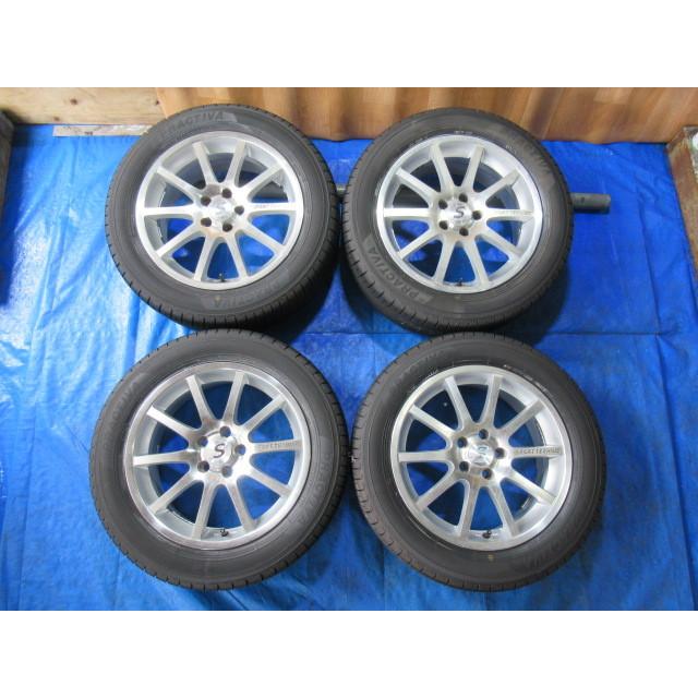 な*ま様 スポーツテクニック　16×7JJ 120/5H ET35 205/55 SPORT TECHNIC ホイール 4本 16インチ 7JJ+35/5H-PCD:120 /DUNLOP