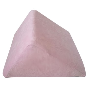 感恩使者 臥床三角形靠墊 附清洗套 透氣吸汗 輕鬆換洗 30/50/70cm  粉紅色