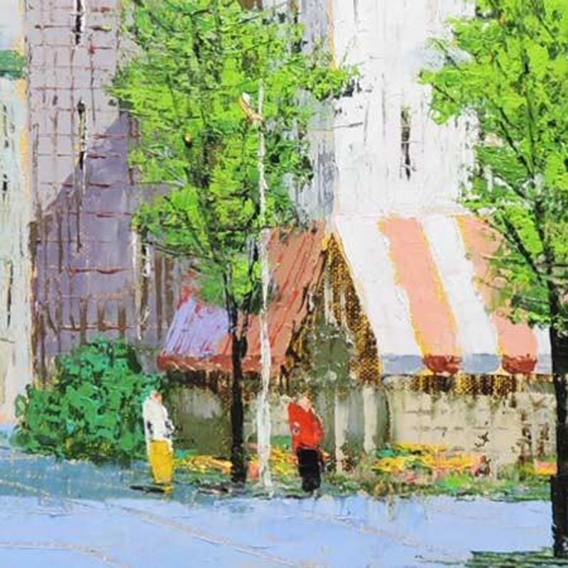 黒沢久 絵画 ☆黒沢久☆ 油絵 絵画 『パリ』