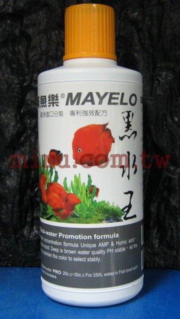 【西高地水族坊】滿魚樂MAYELO 黑水王(美商滿根實業出品)-第二代升級配方PRO 660cc