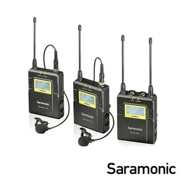 Saramonic UwMic9 Kit2 UHF一對二無線領夾式麥克風套組 公司貨