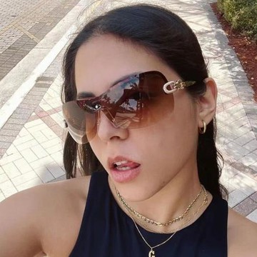 Y2K歐美辣妹嘻哈連體片雙環女太陽鏡 跨境潮INS環繞式未來風墨鏡