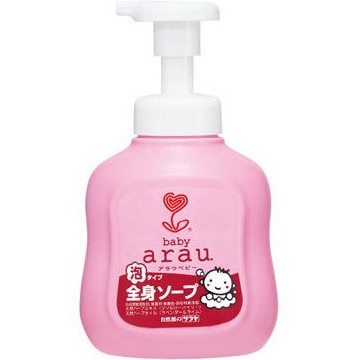Arau Baby bubble whole body soap 450ml