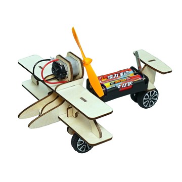 🌈「探夢科學」電動滑行飛機小製作科技小發明DIY學生科學實驗手工材料科普模型