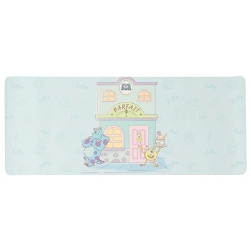 MONSTERS INC. 怪獸電力公司 皮革桌墊 30cm*75cm 迪士尼正版授權  甜蜜夢境系列 藍色  1個