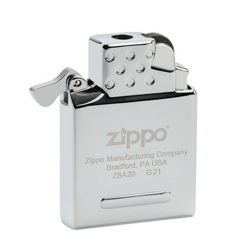 Zippo 【官方授權店】Butane Lighter Insert - YELLOW FLAME 打火機丁烷型內膽(黃色火焰明火型)+贈丁烷瓦斯罐