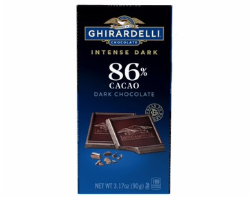 Ghirardelli Dark Chocolate Bar Intense Dark Midnight Reverie 3.17 oz