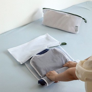 長形衣物收納/洗衣袋/長褲洗護袋(42x19.5cm) 單一規格