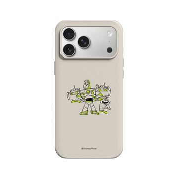 iPhone 17 Pro Max SolidX 貝殼灰 - 迪士尼-玩具總動員 Toy Story - 巴斯光年與三眼怪