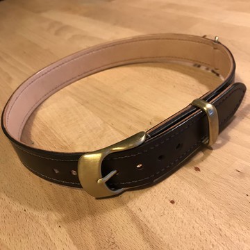 純手工客制皮革狗鍊