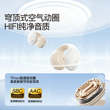 閃魔E31A氣骨傳導高端耳機運動不入耳跑步夾耳式2024新款