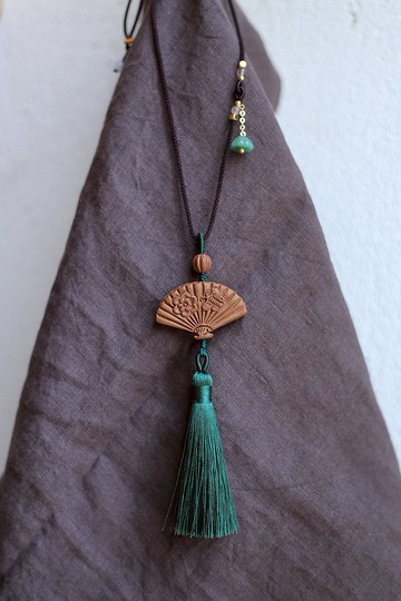 壹染指香品 | 扇形墜 | 古法天然合香 | 養生香品