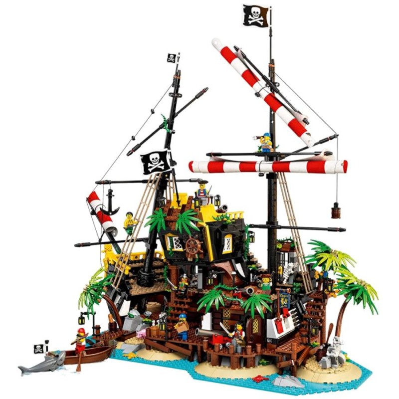 レゴ LEGO アイデア 赤ひげ船長の海賊島 21322 大人レゴ 海賊船 | LINE 