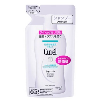 花王 珂潤 curel 潤浸保濕洗髮水(補充裝)