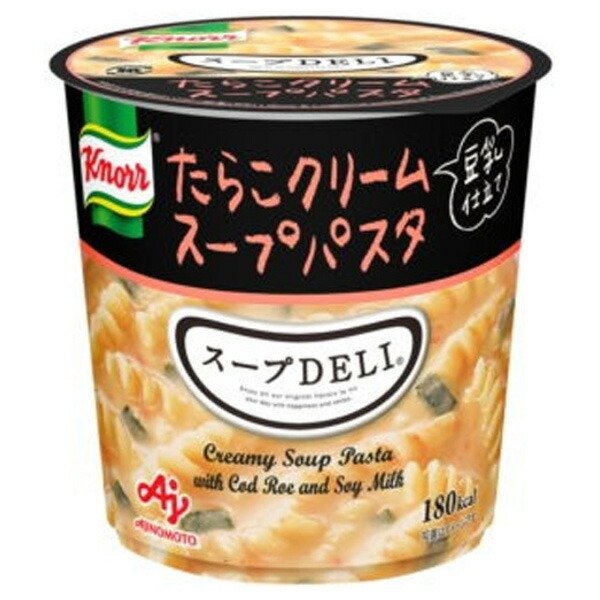 味の素 クノール スープDELI たらこクリームスープパスタ 豆乳仕立て 44.2g