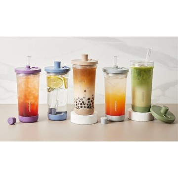 康寧 海洋系列Tritan跳跳吸管杯840ML(多色可選)【現貨】