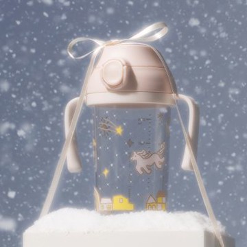 MOYUUM 韓國 mov.aa TRITAN彈蓋吸管學飲水杯 250ml